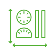 다양한 규격 및 맞춤 생산 가능